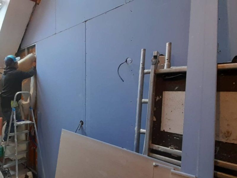 Travaux de plaquisterie et d’isolation intérieure