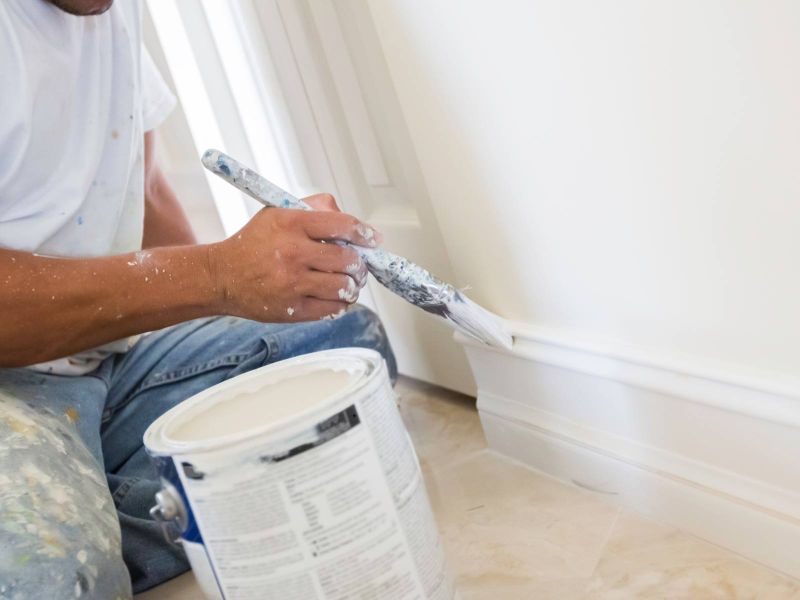 Travaux de peinture intérieure