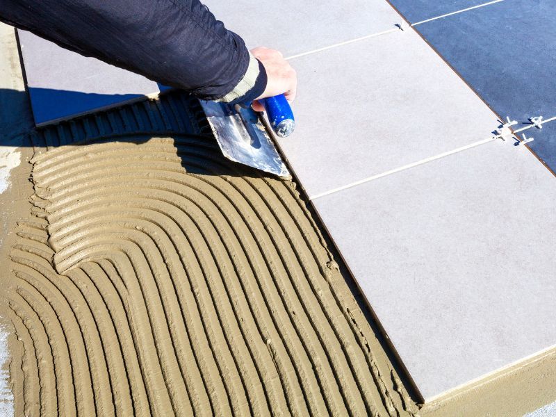 Pose de carrelage