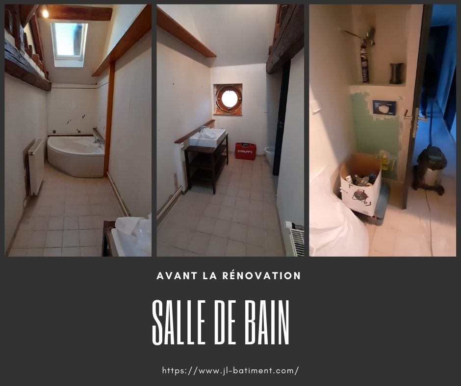 Rénovation de salle de bains