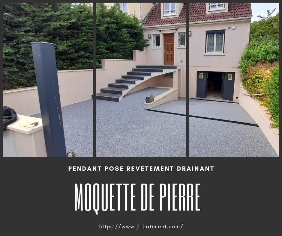 revêtement drainant carrossable
