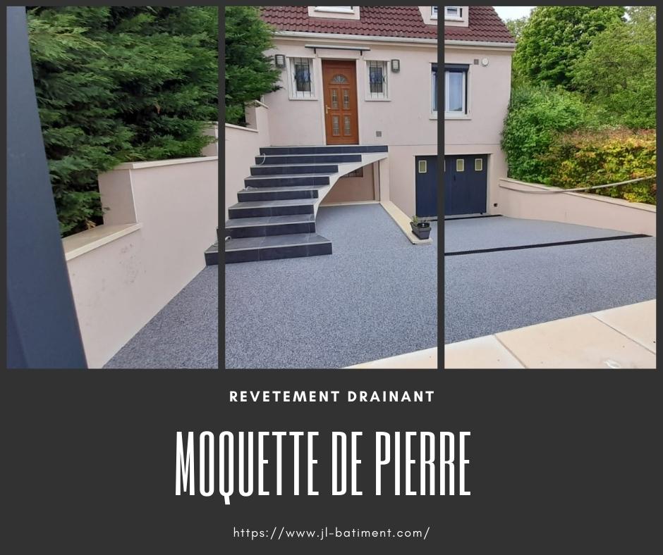 revêtement drainant carrossable