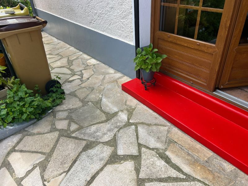 revêtement de sol avant travaux